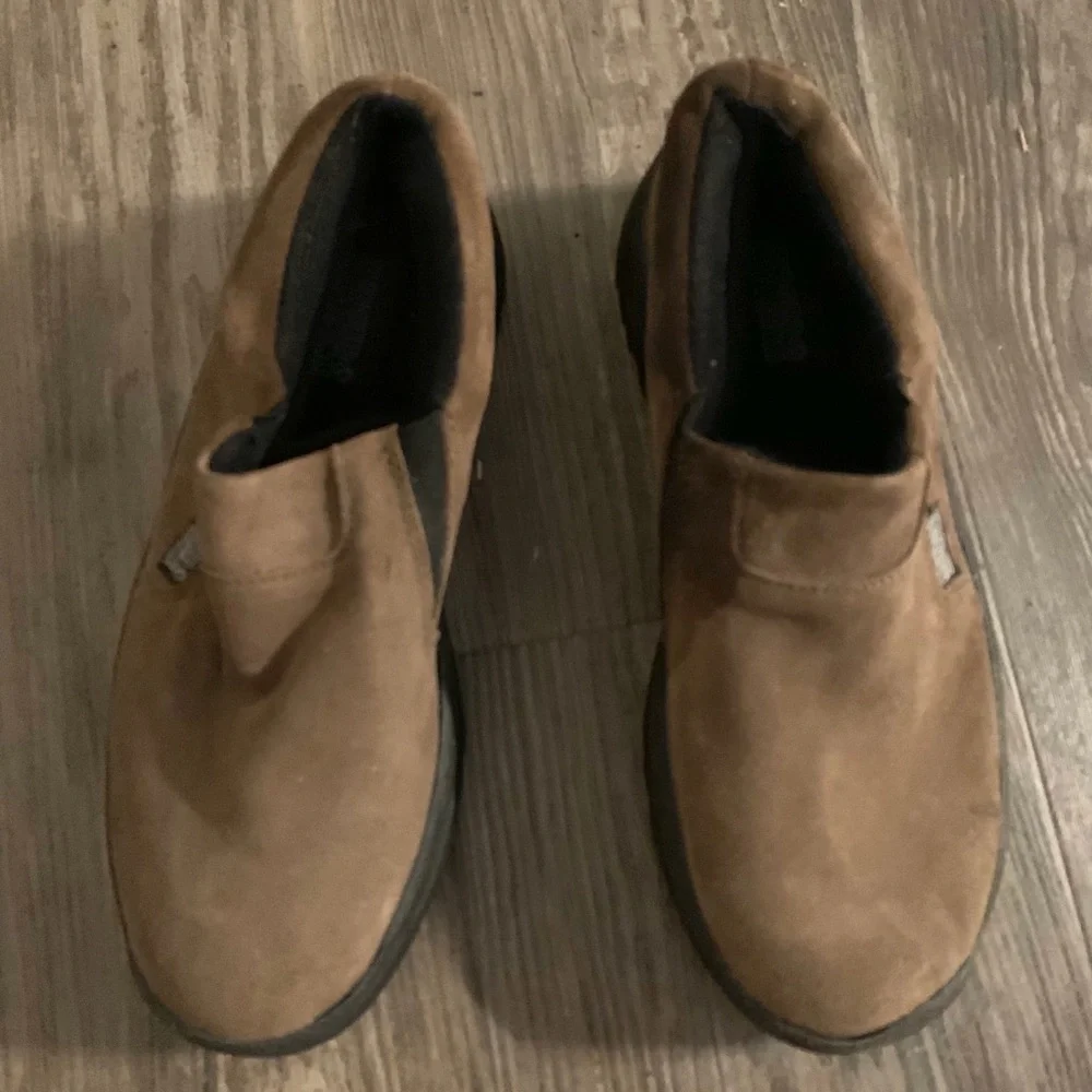 Rugged Exposure Boots Shoes Suede Loafers Brown Size 8 Men Slip On